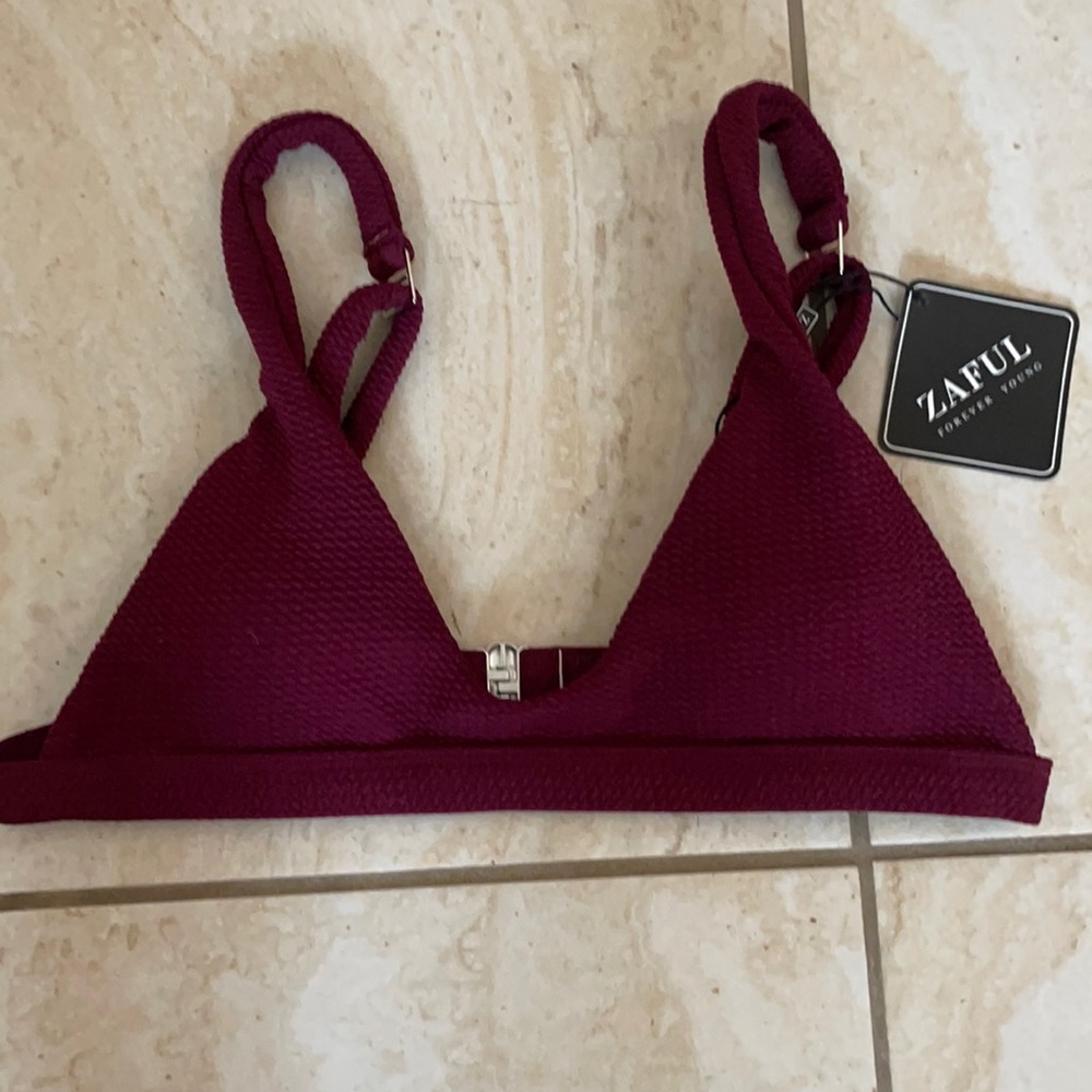 ZAFUL BIKINI TOP NWT